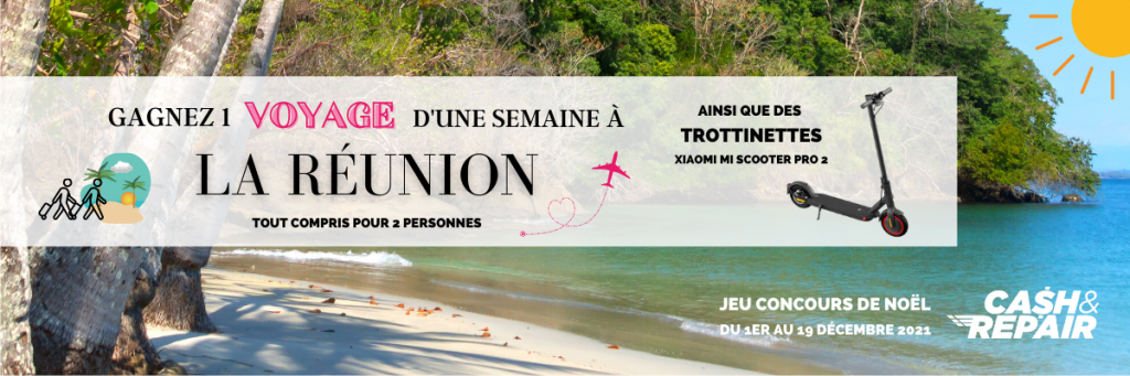 Participez au Grand Concours de Noël 2021 ! - Cash and Repair