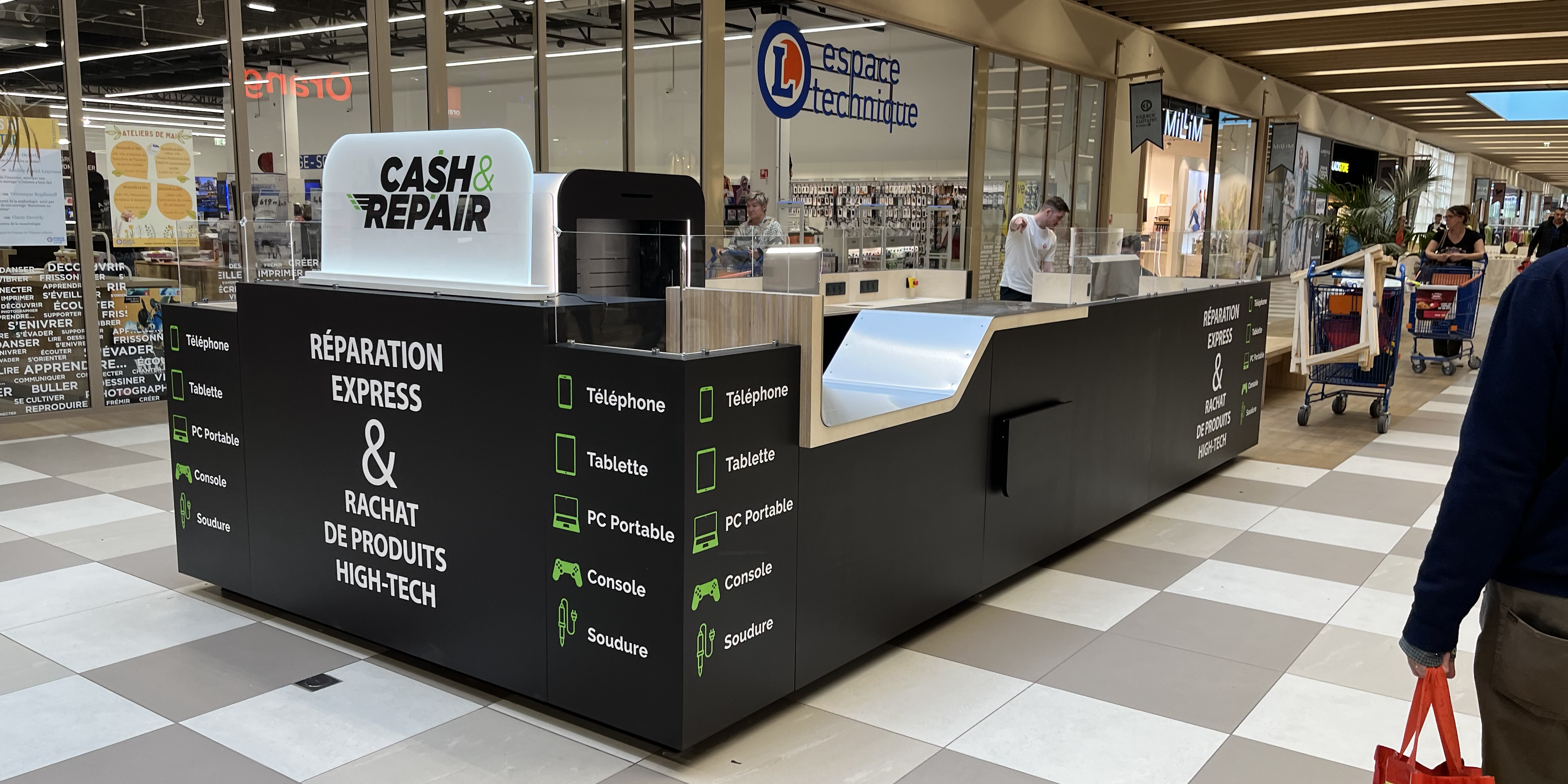 Atelier de réparation mobile d'Arès